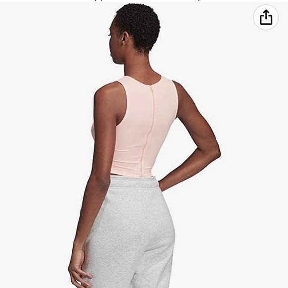 Adidas Women’s Zippable Ribbed Tank Top - Picture 3 of 7